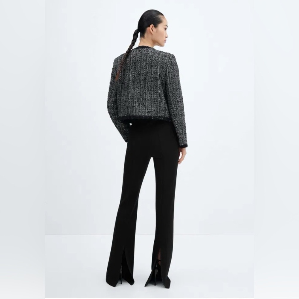 Mango Long Black Flare Pants (never worn)